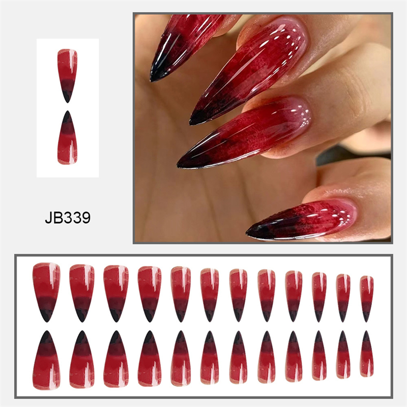 24Pcs Halloween Blood Press on – Nail Art Vampire recenzja i cena