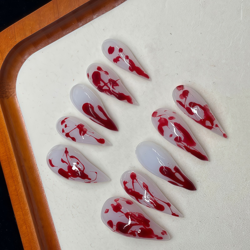 10 SZT. Ręcznie Robione Paznok – Nail Art Vampire recenzja i cena